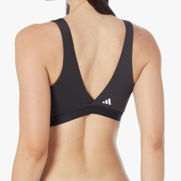 adidas Women's Yoga Essentials Studio Light Support Nursing Bra - Picture 4 of 8